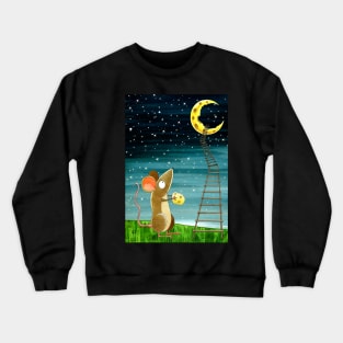 Cheese Moon Crewneck Sweatshirt